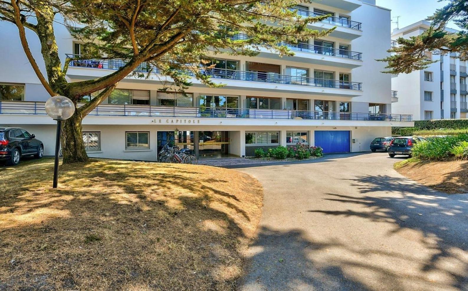 Le Capitole - Studio Plage Benoit Dans Residence Face Mer La Baule Kültér fotó